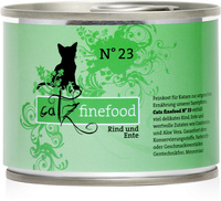 Catz finefood No.23 wołowina & kaczka 200g mokra karma dla kota