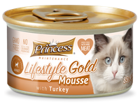 Princess Mus Gold Mousse Indyk 85gr mokra karma dla kota w formie musu