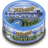 Princess Premium Kurczak Tuńczyk Żeńszeń Miód 170g mokra karma dla kota