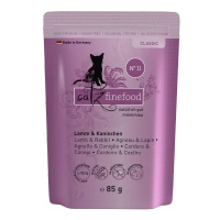 Catz finefood No.11 jagnięcina & królik 85g mokra karma dla kota