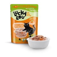Lucky Lou Extra Food Tuńczyk z marchewką w saszetce 70g