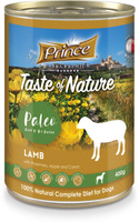 Prince Paleo Premium Jagnięcina Rozmaryn Jabłka 400 g mokra karma dla psa bez kurczaka