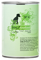 Dogz finefood No.4 kurczak & bażant 400g mokra karma dla psa