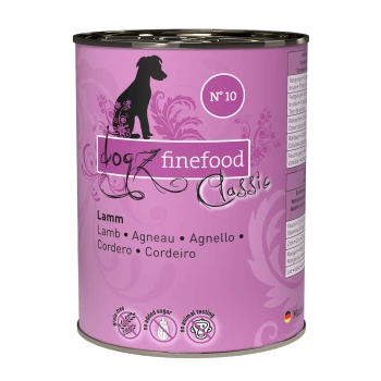 Dogz finefood No.10 jagnięcina 400g mokra karma dla psa