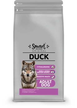 Smart Nature Original Dog  Single Protein Hypoallergenic Duck 2kg karma dla psa bez zbóż z mięsa kaczki, bez kurczaka 