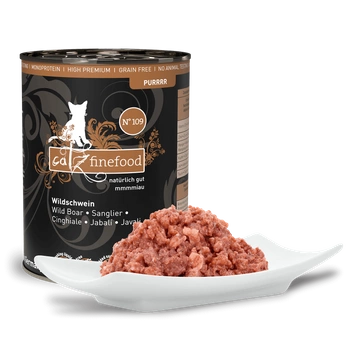 Catz finefood Purrrr No. 109 dzik 400g mokra karma dla kota