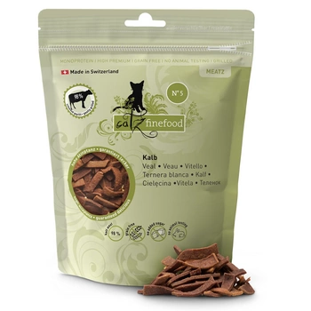Catz finefood Meatz Nr.5 cielęcina 45g Zdrowy przysmak dla kota z 100% mięsa 