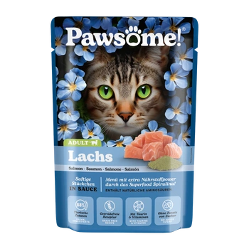 Pawsome  Łosoś 85g saszetka dla kota 88% mięsa