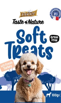Prince Soft Treats Turkey 100g miękkie trenerki dla psów z indyka