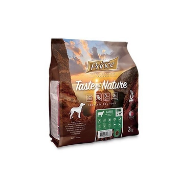 Prince Taste of Nature - karma sucha dla psów dorosłych i szczeniąt ras średnich i dużych z jagnięciną i batatami 2 kg