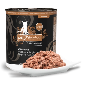 Catz finefood Purrrr No. 109 dzik 800g mokra karma dla kota